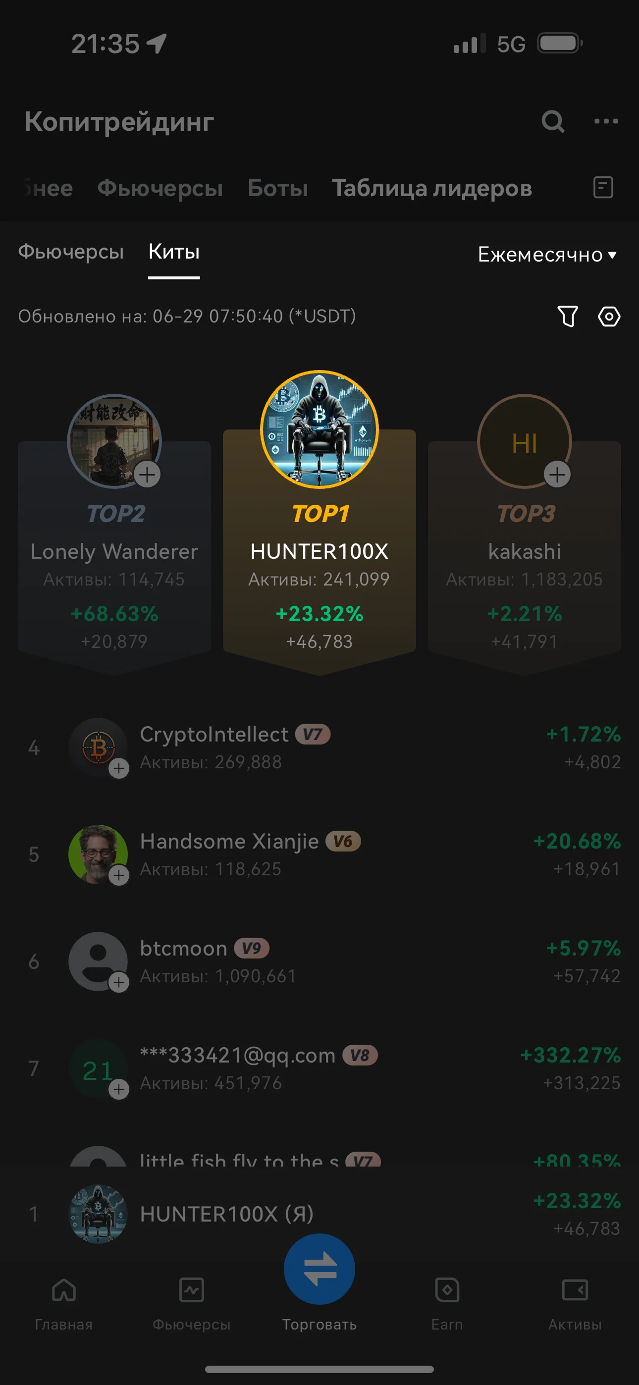 Result screenshot